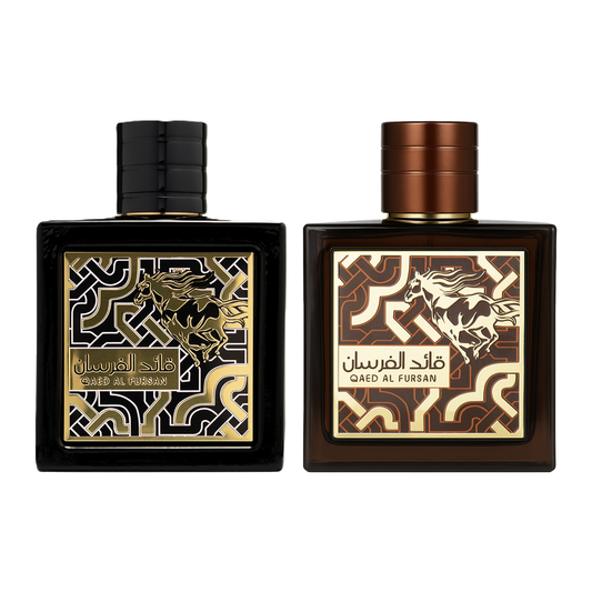 Lattafa Qaed Al Fursan & Qaed Al Fursan Untamed Fragrance Bundle for Everyone