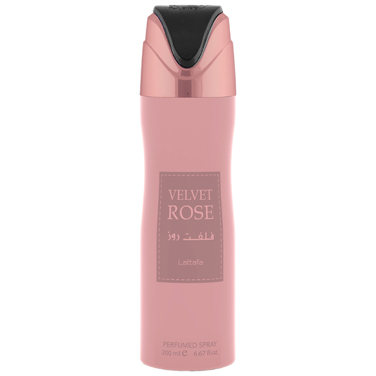 Lattafa Velvet Rose Mujer Deodorant Spray for Everyone