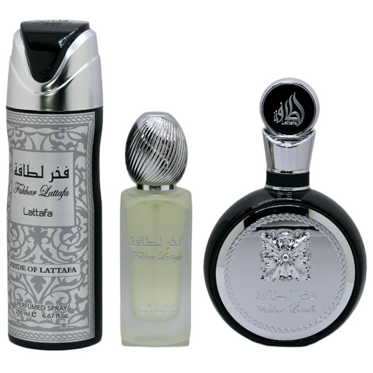 Lattafa Fakhar 3 Pcs Gift Set for Men