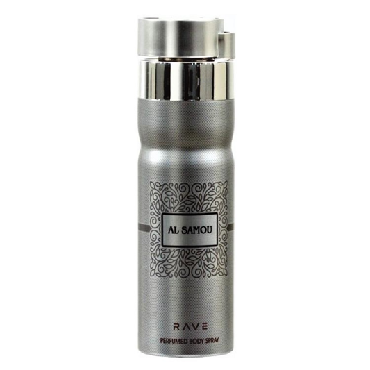 Rave Al Samou Silver Deodorant Spray for Everyone