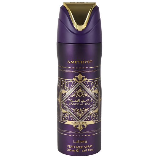 Lattafa Bade'e Al Oud Amethyst Deodorant Spray for Everyone