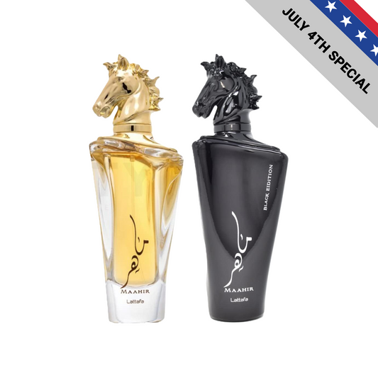 Lattafa Maahir 2 Pcs Fragrance Bundle for Everyone