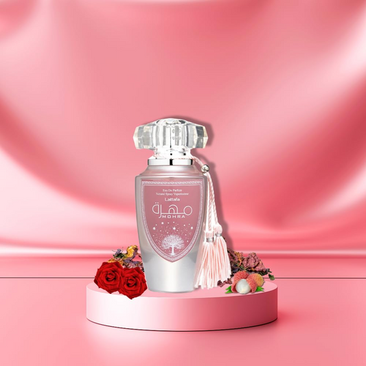 Lattafa Mohra Silky Rose Eau de Parfum for Women