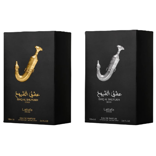 Lattafa Pride Ishq Al Shuyukh 2 Pcs Fragrance Bundle for Everyone