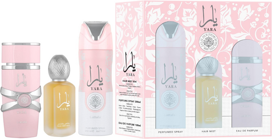 Lattafa Yara 3 Pieces Gift Set for Women