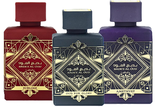 Lattafa Bade'e Al Oud Fragrance Bundle for Everyone