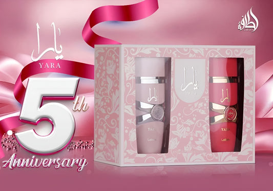 Lattafa Yara 5th Anniversary Edition Gift Set for Women