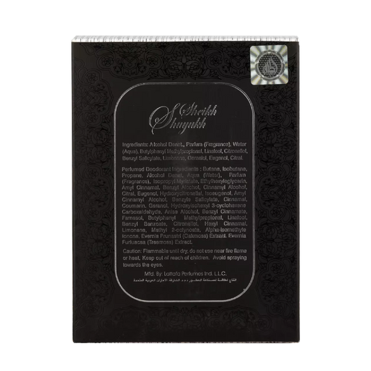 Lattafa Sheikh Al Shuyukh Black Eau de Parfum for Everyone